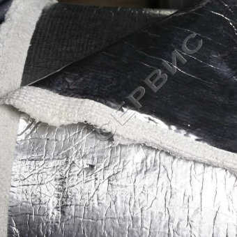 Полотно термостойкое алюминированное ПТА-1С Полотно термостойкое алюминированное ПТА-1С